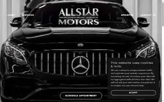 All Star Motors - Used Cars Dealership of Victorville website