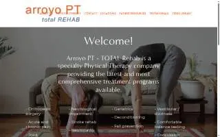 Arroyo Physical Therapy of Hesperia website