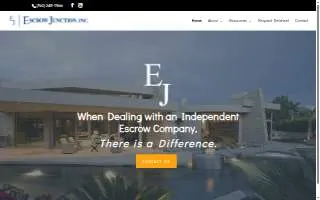 Escrow Junction website