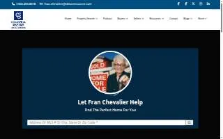 Fran Chevalier Realtor website