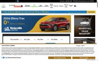Victorville Chevrolet website