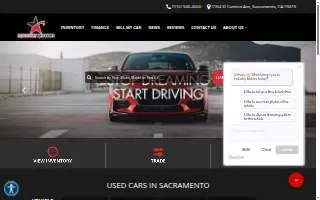 Industry Motors website
