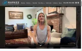 Markee Personal Training website