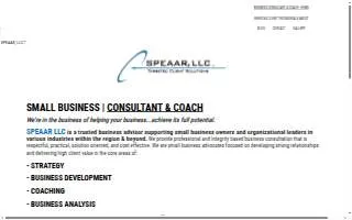 Speaar LLC website