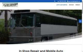Auto Glass Central website