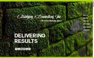 Bridging Connections Marketing - Visalia Agency website