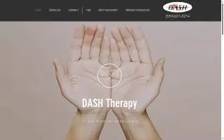 Dash Therapy website