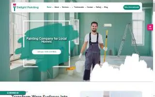 Delight Painting website