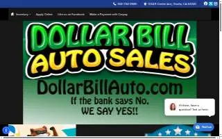 Dollar Bill Auto Sales Inc website