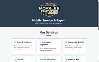 Morales Computers Mobile Service & Repair of Visalia