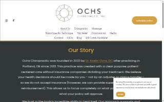 Ochs Chiropractic, Inc.