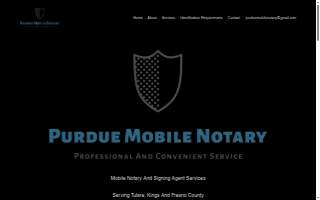 Purdue Mobile Notary