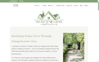Village at Mill Creek website