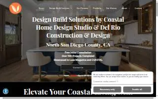 Coastal Home Design Studio website