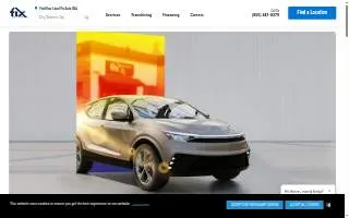 Fix Auto Vista website