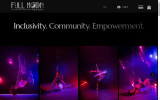 Full Moon Pole & Dance Studio website