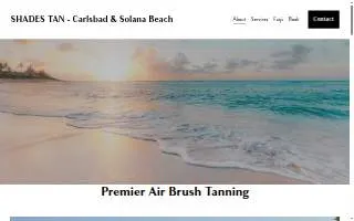 Shades Tan of Vista website