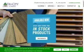 Tri-City Carpet website