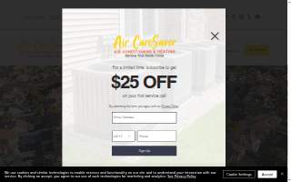 Air CareSaver - Air Conditioning and Heating of Walnut