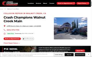 Crash Champions Collision Repair Walnut Creek Main