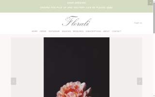Florali website