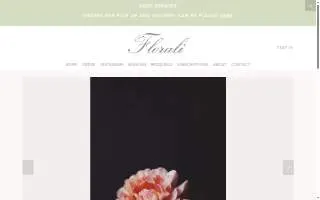 Florali website
