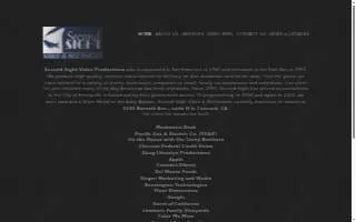 Second Sight Video & Multimedia website