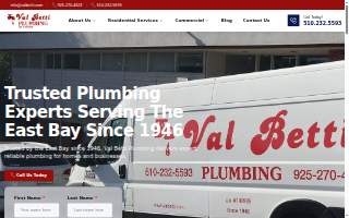 Val Betti Plumbing of Walnut Creek