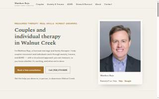 Walnut Creek Therapists - Matthew Rojo LMFT