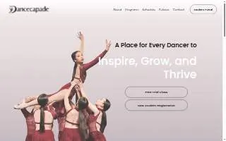 Dancecapade website