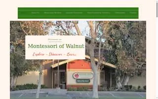 Montessori Of Walnut website