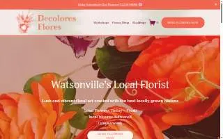Decolores Flores website