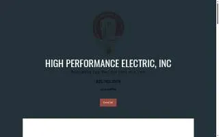 High Performance Electric website