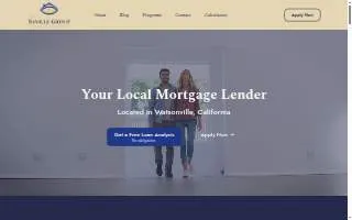 James Saville II at Concept Mortgage website