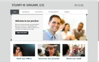 Stuart M Sakuma OD website