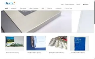 Sumi Printing & Binding Inc website