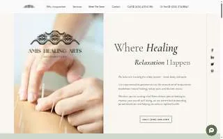 Amis Healing Arts website