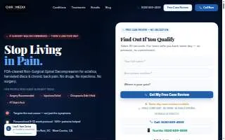 ChiroMedix - Spine & Recovery of West Covina website