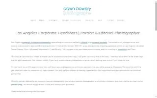 Dawn Bowery Photography website