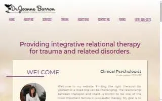 Dr Joanne Barron, PsyD website