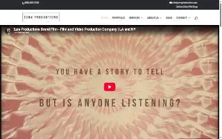 Ezra Productions website
