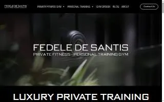 FEDELE DE SANTIS PRIVATE FITNESS PERSONAL TRAINING GYM website