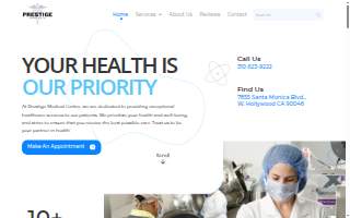 Prestige Medical Center: Vlad Nusinovich, MD