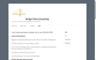 bridge cities consulting website