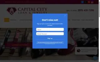 Capital City Loan & Jewelry South Sacramento (Fruitridge) website