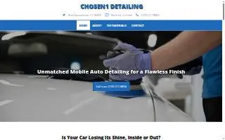 Chosen1 Detailing website