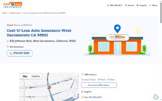 Cost-U-Less Insurance of West Sacramento