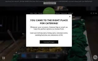 Crisp Catering of West Sacramento website
