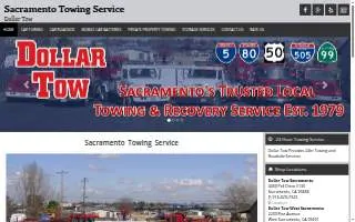Dollar Tow website