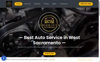 Grease Guys Auto Service website